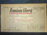 ZIARUL ROMANIA LIBERA 9 FEBRUARIE 1949