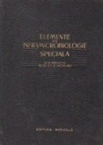 Elemente de inframicrobiologie speciala