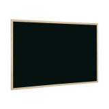 Tablă neagră cu ramă din lemn 80 x 60 cm, Bi-Silque