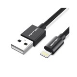 Cablu de date iPhone Lightning Tata la USB 2.0 Tata VENTION 1.5M