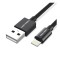 Cablu de date iPhone Lightning Tata la USB 2.0 Tata VENTION 1.5M