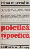 Poietica si poetica - Irina Mavrodin