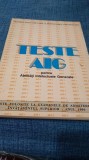 TESTE AIG--PENTRU ABILITATI INTELECTUALE GENERALE 1990