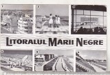 Bnk cp Litoralul Marii Negre - Vedere - uzata, Circulata, Printata, Constanta