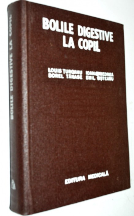 Bolile digestive la copil - 1988
