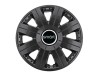 Set 4 capace roti Cosmos Negru R15, pentru gama auto Smart, Autohelix MSA