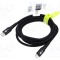 Cablu USB 2.0 Goobay Apple Lightning și USB C 2m negru 60W