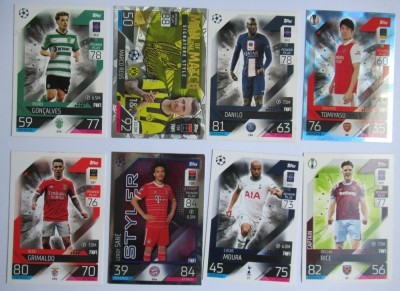 2022-23 TOPPS Match Attax UEFA 10 carduri de coletie foto