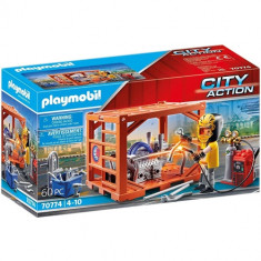 Set de Constructie Playmobil Fabricant de Containere foto