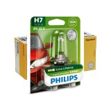 Bec Far Philips H7 55W 12V Longer Life EcoVision, Halogen, Blister