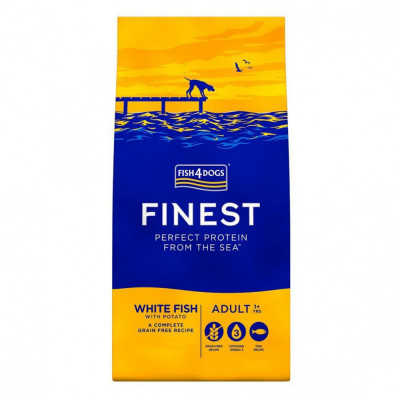 FISH4DOGS FINEST White Fish Adult 12 kg foto