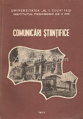 Comunicari Stiintifice Institutul Pedagogic - Popa Ilie, D. Mititelu foto