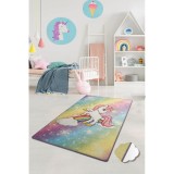 Cumpara ieftin Covor de Copii Flying Unicorn, Multicolor (diverse dimensiuni)