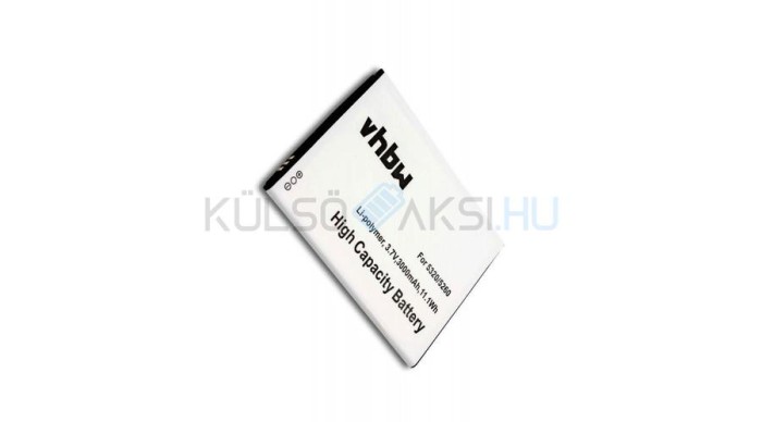 Baterie de telefon mobil VHBW Wiko 5260, 5320, 5320B - 3000mAh, 3.8V, Li-polymer