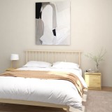 Gossi noptiere, 2 buc., 40x30,5x40 cm, lemn masiv de pin