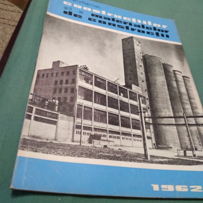 REVISTA CONSTRUCTIILOR SI A MATERIALELOR DE CONSTRUCTII NR 6 /1962 foto