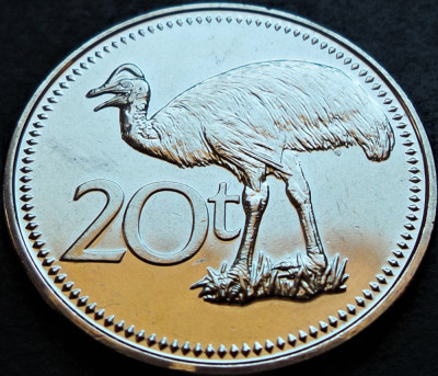 Moneda exotica 20 TOEA - PAPUA NOUA GUINEE, anul 2009 *cod 4987 B = UNC foto