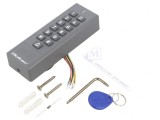 &Icirc;ncuietoare RFID cu cifru pentru perete 12VDC IP68 60mm