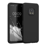 Husa Kwmobile pentru Nokia XR20, Silicon, Negru, 57532.01, Carcasa