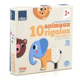 Animale haioase magnetice din lemn - 30 piese - Vilac