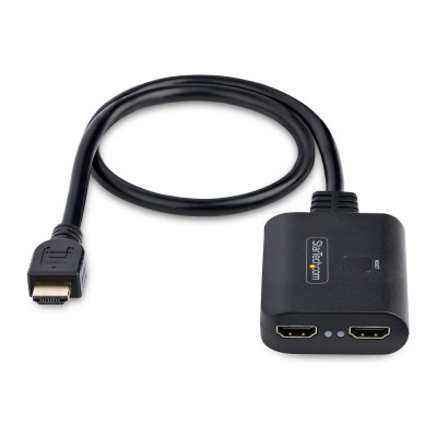 HDMI Cable Startech HDMI-SPLITTER-4K60UP Black foto