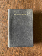 La sainte Bible (Biblia , in limba franceza) foto