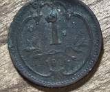 MNDSTR AUT3 Austroungharia 1 heller 1911