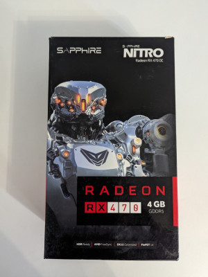 Placa video Sapphire NITRO Radeon RX 470 OC 4GB cu GARANTIE !!! foto