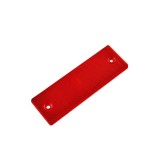 Dreptunghi reflector rosu, dimensiuni 5x15 cm Cod: FGB-02 Automotive TrustedCars