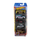 Set 5 masinute Hot Wheels Metro Sketch, multicolor, 3+ ani