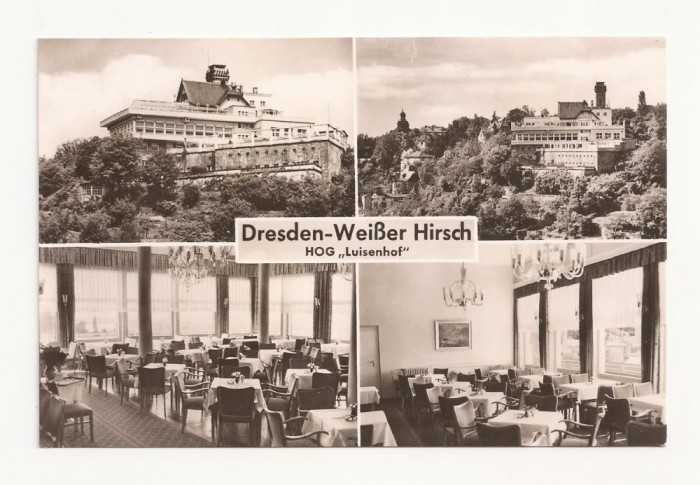 SG6 - Carte Postala - Germania Dresden, Weisser Hirsch, Necirculata 1961