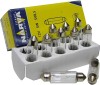 Set 10 Becuri Indicator 24V C10W Narva