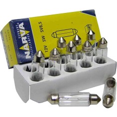 Set 10 Becuri Indicator 24V C10W Narva