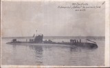 Constanta. Submarinul ,,Delfinul" la sosirea in tara (necirculata)