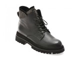 Ghete EPICA negre, 3602, din piele naturala