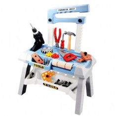 Set de unelte banc de scule Atelier Jucarie Bricolaj Smart Tools T1062 foto