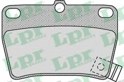 Set placute frana,frana disc TOYOTA RAV 4 II (CLA2, XA2, ZCA2, ACA2) (2000 - 2005) LPR 05P997 foto