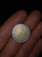 Moneda 2 euro din 2002 grece?ti cu s pe stea ?i alte defecte foto
