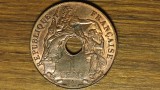 Cumpara ieftin Indochina franceza - moneda de colectie coloniala- 1 centime 1938 UNC/necirculata - senzationala ! luciu de batere !