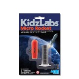 Jucarie micro racheta, Micro Rocket, KidzLabs Mini, 4M