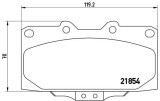 BREMBO P 56 034 PRIME LINE set placute frana,frana disc
