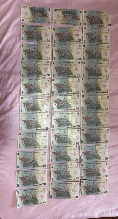 V&acirc;nd 101 bancnote de 20 de lei ca și noi
