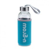 Sticla 300ml cu husa termoizolanta,blue, U-Grow