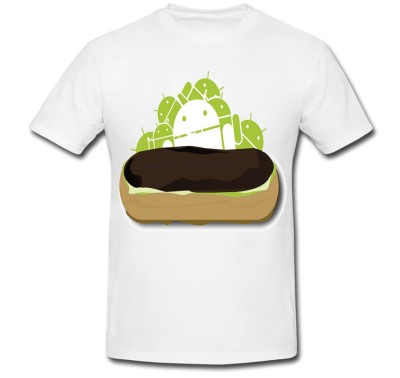 Tricou &amp;quot; Android 2.0 2.1 eclair &amp;quot; foto