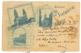 5665 - SATU-MARE, Maramures, Litho, Romania - old postcard - used - 1899
