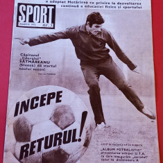 Revista SPORT nr.5/martie 1973 (prezentare UTA ARAD)