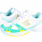 Adidasi tenis dama Wilson Rush Evo W white-blue-yellow WRS320750