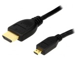 Cablu HDMI 1.4 Micro HDMI 1m Negru