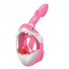 Masca snorkeling pe intreaga fata Strend Pro Pink XS, pentru copii, Roz
