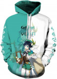 Pentru Cosplay Genshin Impact Anime Pulover Hoodie - Halloween Unisex Adult Mang